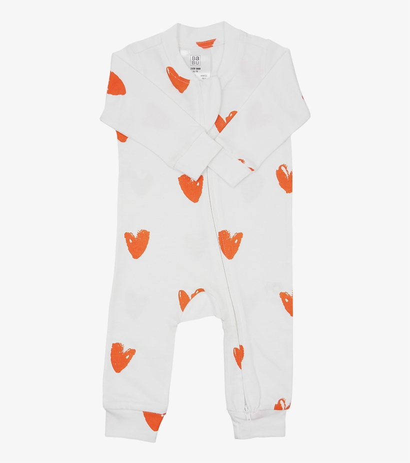 All In One With Orange Hearts - Tiger, transparent png download