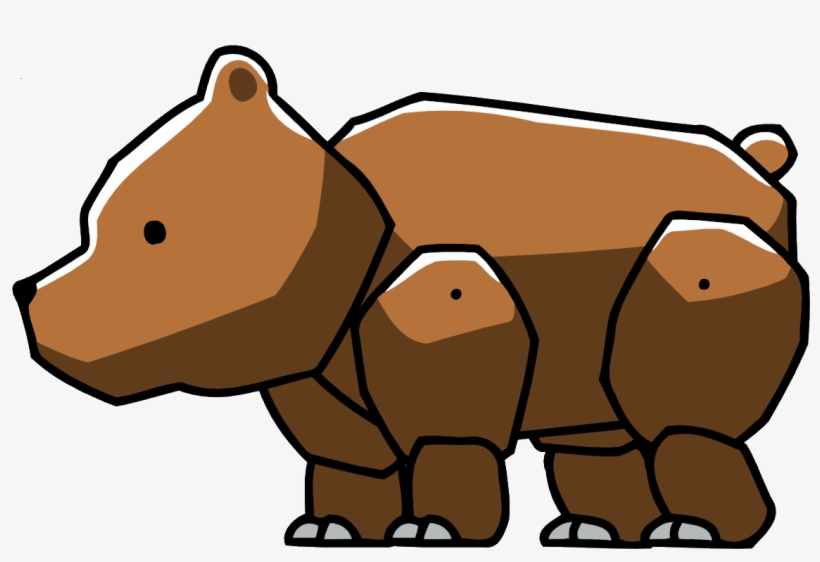 Bear - Scribblenauts Bear Png, transparent png download