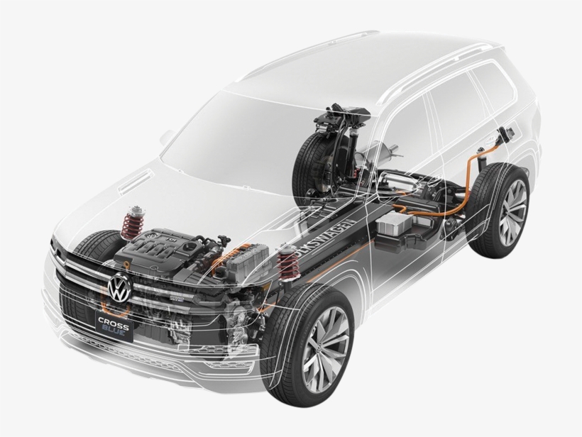 Car - Volkswagen Crossblue, transparent png download