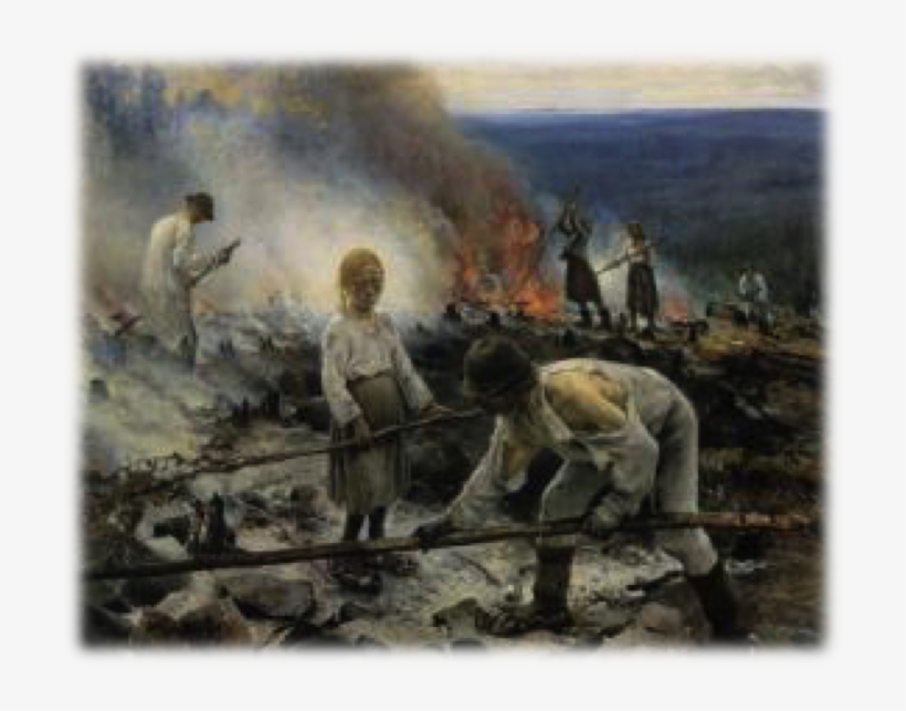 Swidden - Finns Raking The Forest, transparent png download