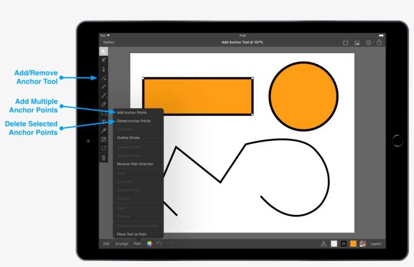 All New Anchors Can Be Edited As Normal, And Changed - Tablet Computer, transparent png download