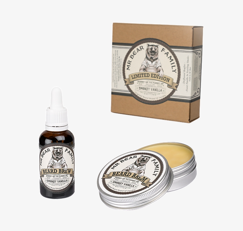 Coole Geschenkverpackungen Mr Bear Family Smokey Vanilla - Balzam Na Bradu Wood, transparent png download