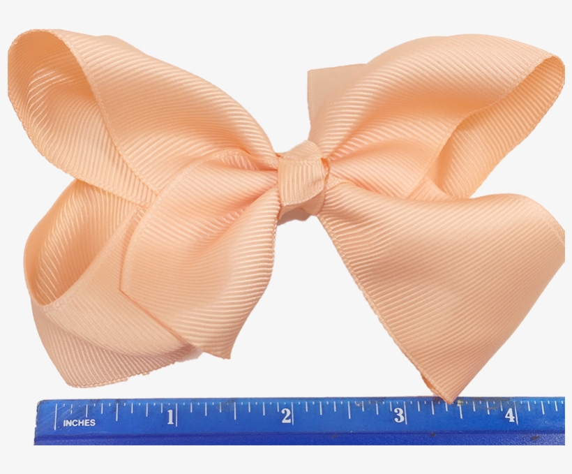 Chixx 4” Solid Basic Traditional Bow - Satin, transparent png download