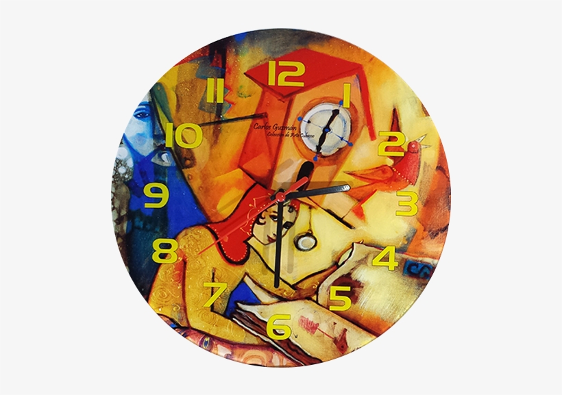 Wall Clock, Carlos Manuel Guzmán Hernández - Circle, transparent png download