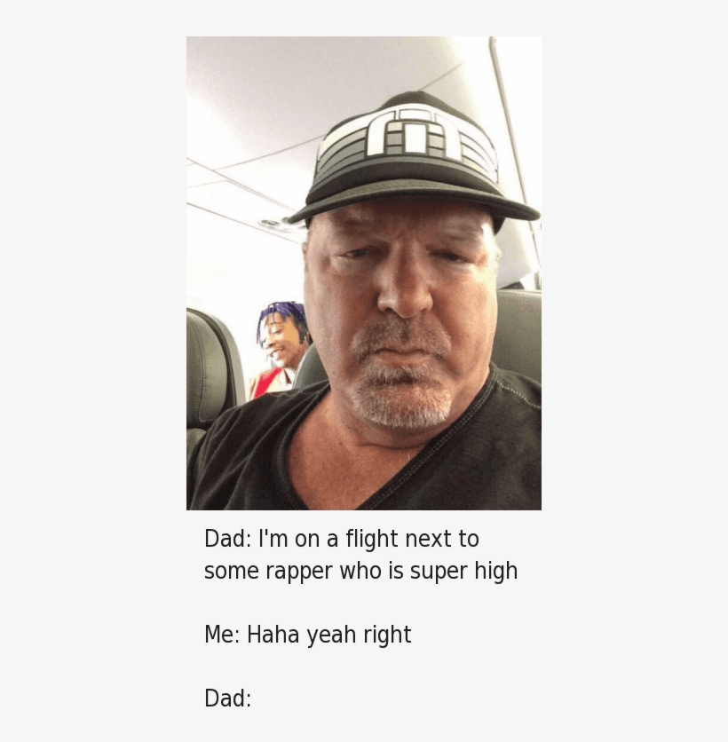 Dad, Weed, And Wiz Khalifa - Wiz Khalifa Plane, transparent png download