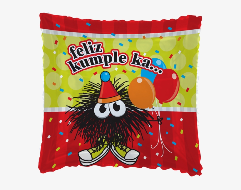 Globo Cuadrado Feliz Cumple Ka, transparent png download