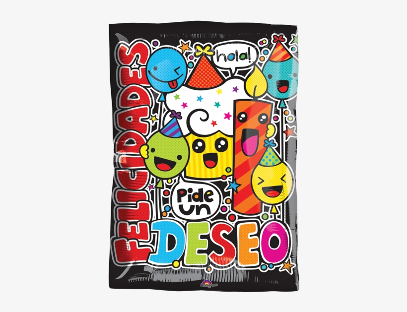 Felicidades Pide Un Deseo - Cartoon, transparent png download