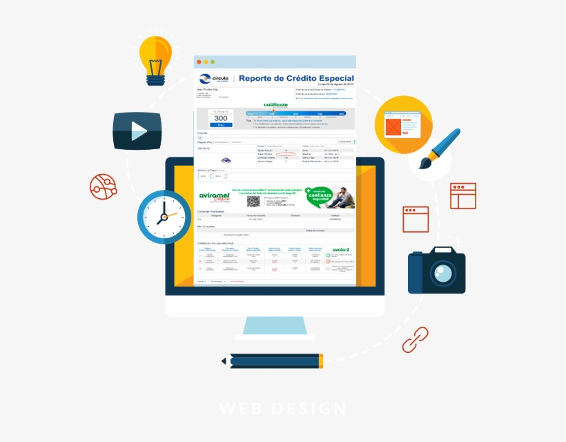 Reporte De Crédito - Carta De Credito Dibujo, transparent png download