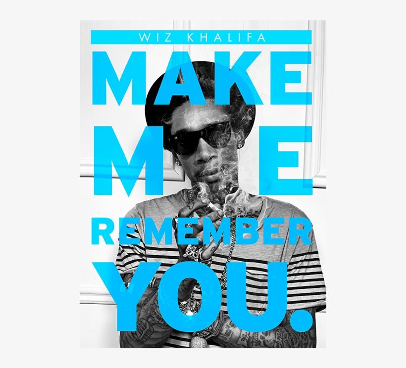 Wiz Khalifa Merch Graphics - Poster, transparent png download