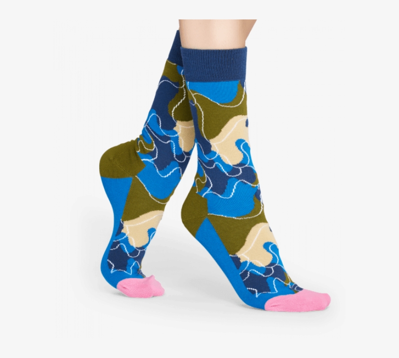 Happy Socks X Wiz Khalifa - Happy Socks Wiz Khalifa House In The Hills Sock, transparent png download