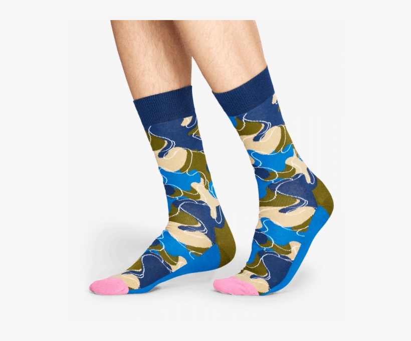 Green & Blue Socks - Sock, transparent png download