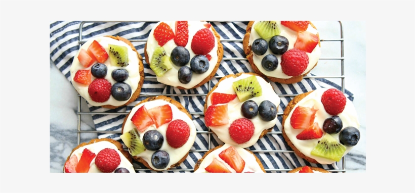 Oatsies Cookie Fruit Pizzas - Fruit Cake, transparent png download