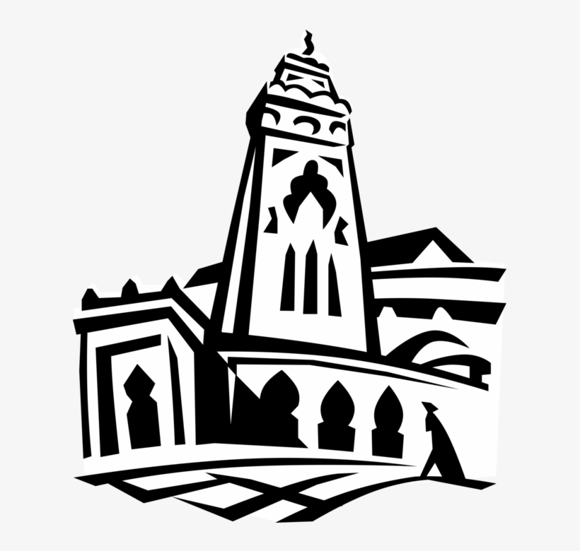 Vector Illustration Of European Medieval Fortified, transparent png download