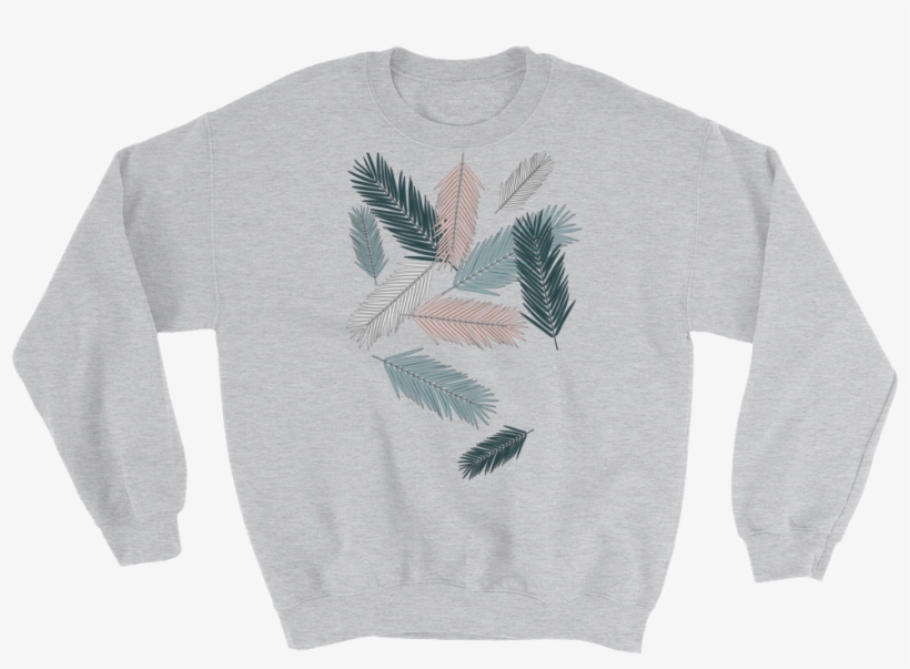 Falling Feathers, Unisex Sweatshirt - Sweater, transparent png download