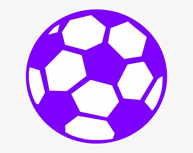 Blue Soccer Ball Clipart, transparent png download