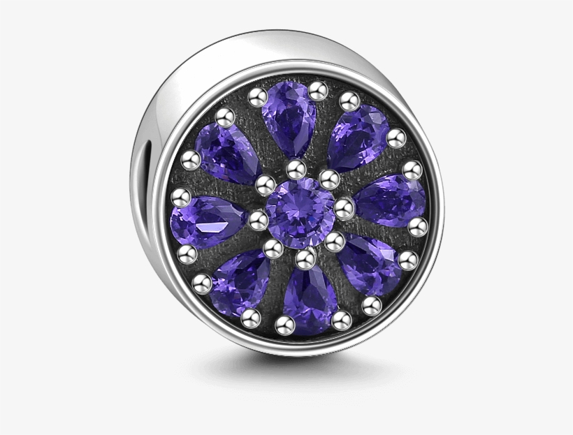 Dark Purple Flame - Engagement Ring, transparent png download
