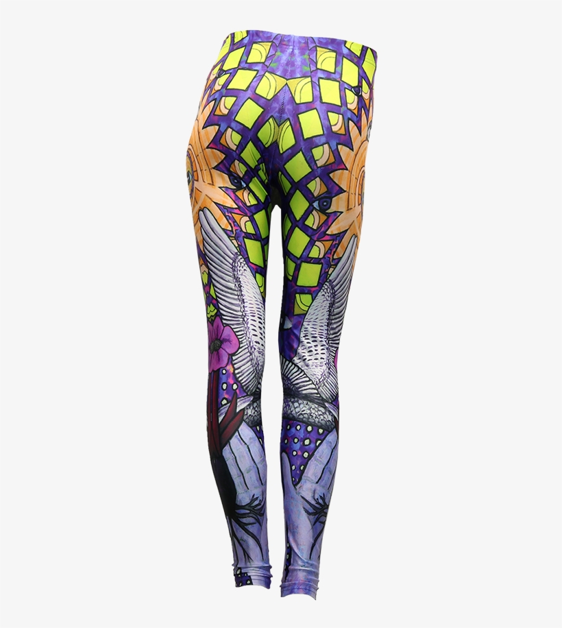 Leggings - Flame - Fractal Spirit - Leggings, transparent png download