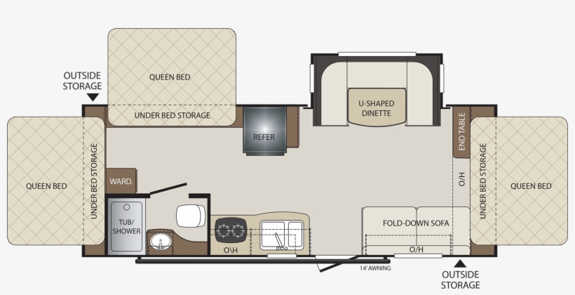 New 2019 Keystone Bullet 2190 Ex - 2017 Keystone Bullet 2190ex, transparent png download