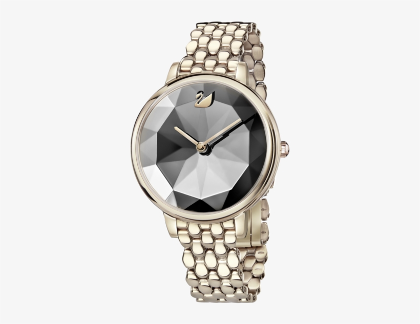 Swarovski Crystal Lake Rose Gold Watch, transparent png download