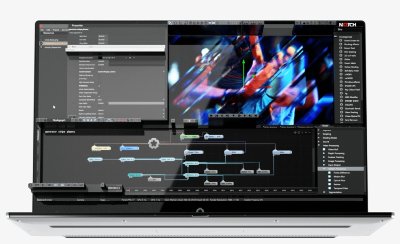 Audio Reactive - Notch Software, transparent png download