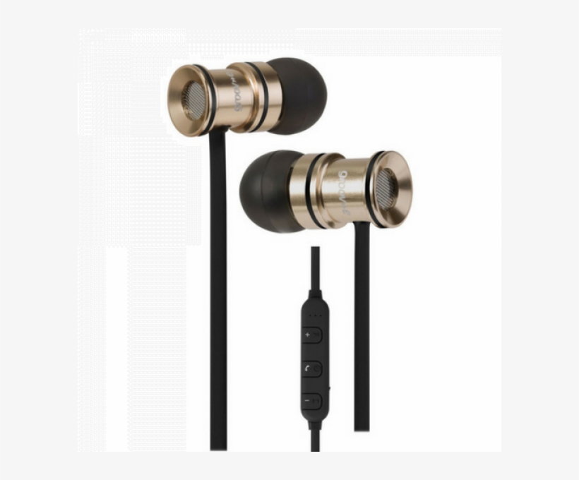 Groov-e Bullet Buds Metal Wireless Earphones W/ Remote - Mobile Phone, transparent png download