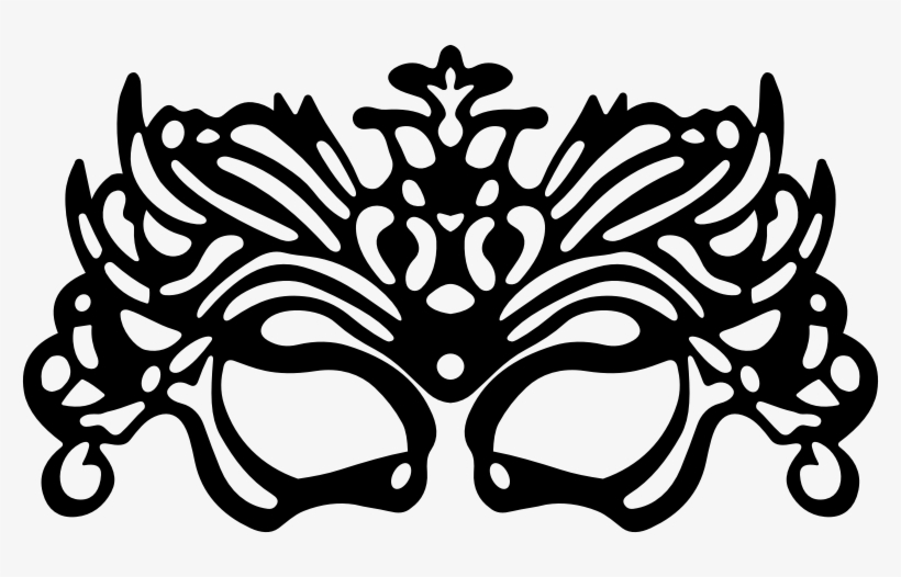 By Gdj - Black Masquerade Transparent Background, transparent png download