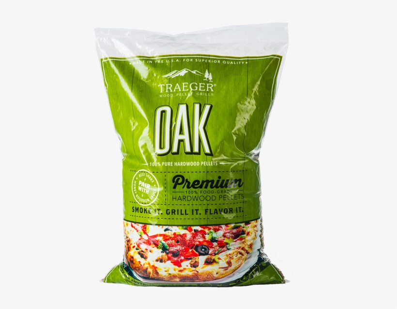 Traeger Hardwood Pellets - Oak Pellets, transparent png download