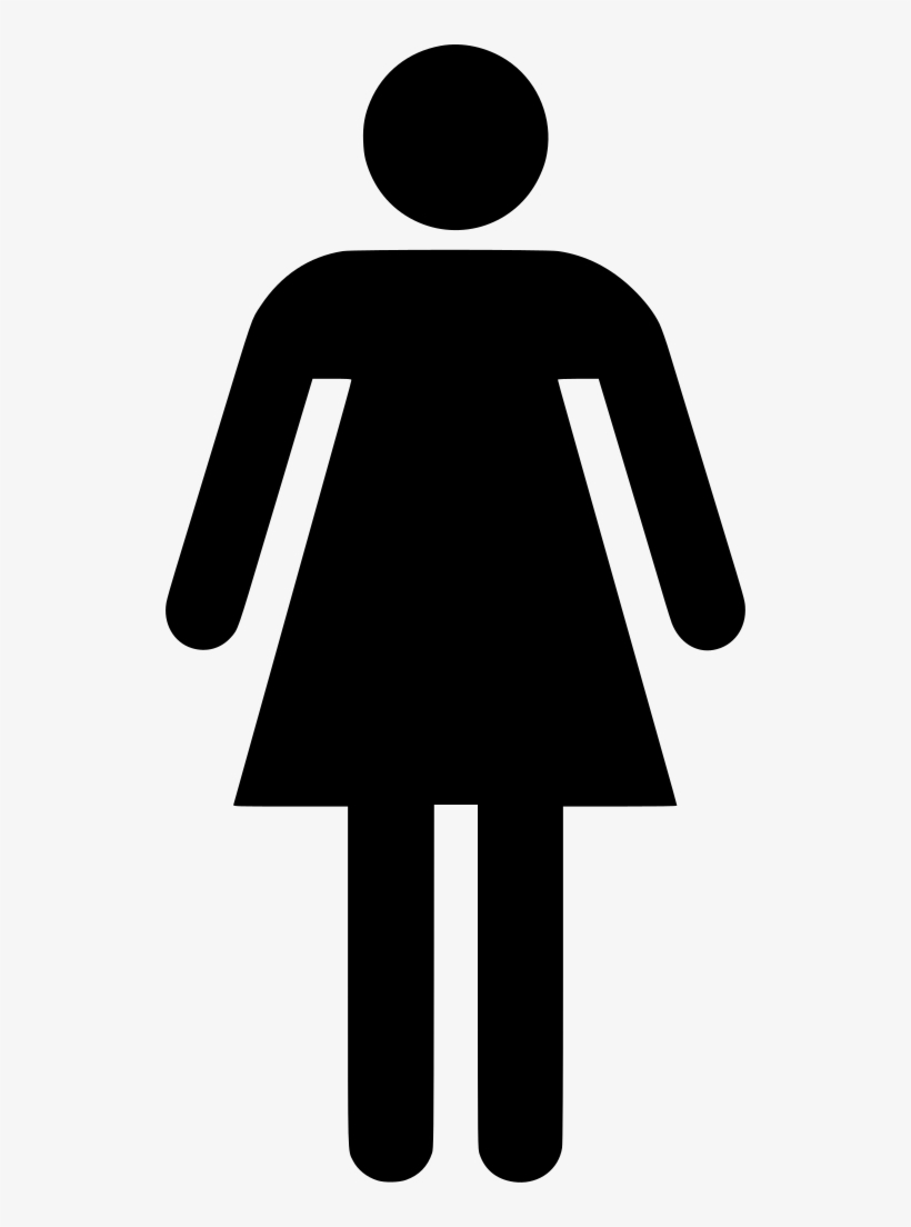 Download Png - Woman Toilet Symbol Transparent PNG - 522x1024 - Free  Download on NicePNG, image size:820x1104