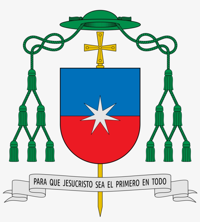 Coat Of Arms Of Pedro Ignacio Wolcan Olano - Bishop Oscar Jaime Florencio Coat Of Arms, transparent png download