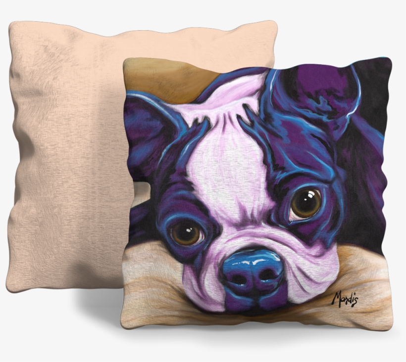 Front And Back Of Pillow - Cushion, transparent png download