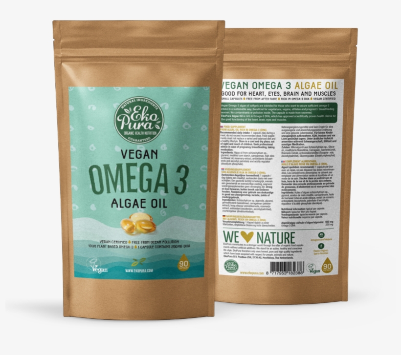 Ekopura - Omega-3 Fatty Acids, transparent png download