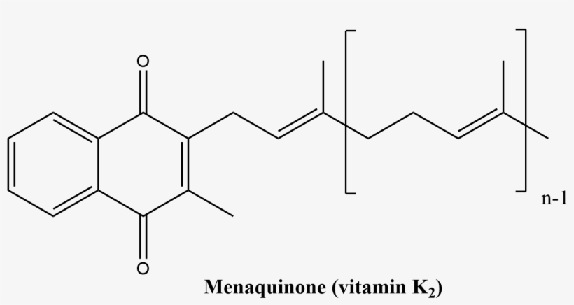 Menaquinone - Vitamin K2 Menaquinone, transparent png download