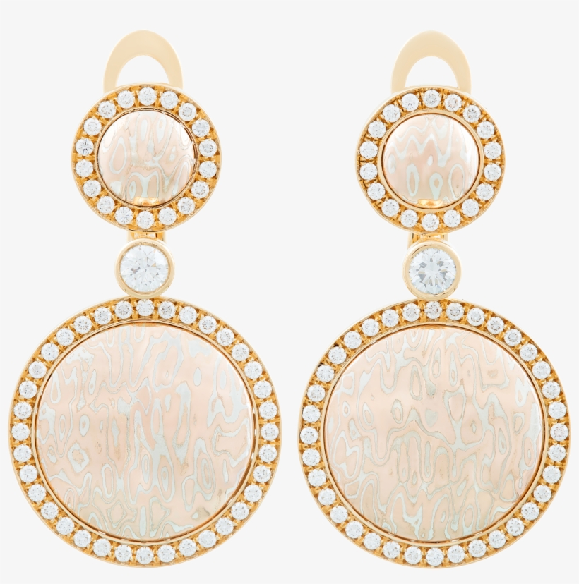 "golden Glow" - Buunt - Earrings, transparent png download