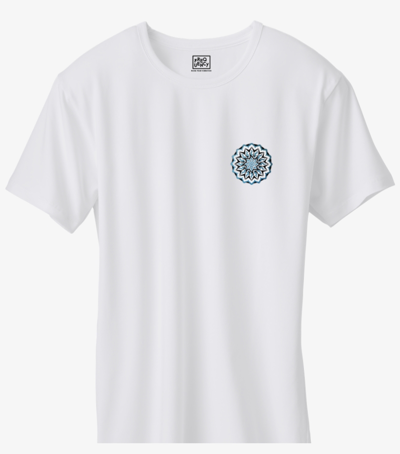 Mandala Vortex White - White T Shirt Png, transparent png download
