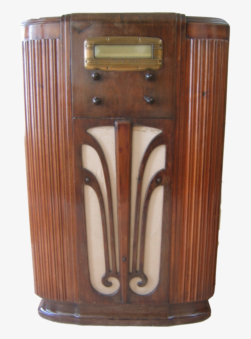 My Grandparents Had An Old Radio Like This - 1920 Tall Radio, transparent png download