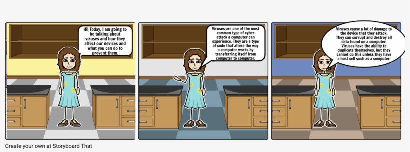Virus Storyboard - Cartoon, transparent png download
