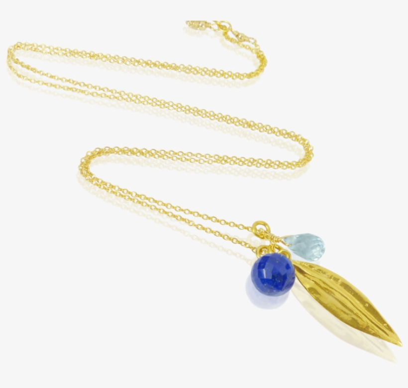 Gold Leaf Pendant - Pendant, transparent png download