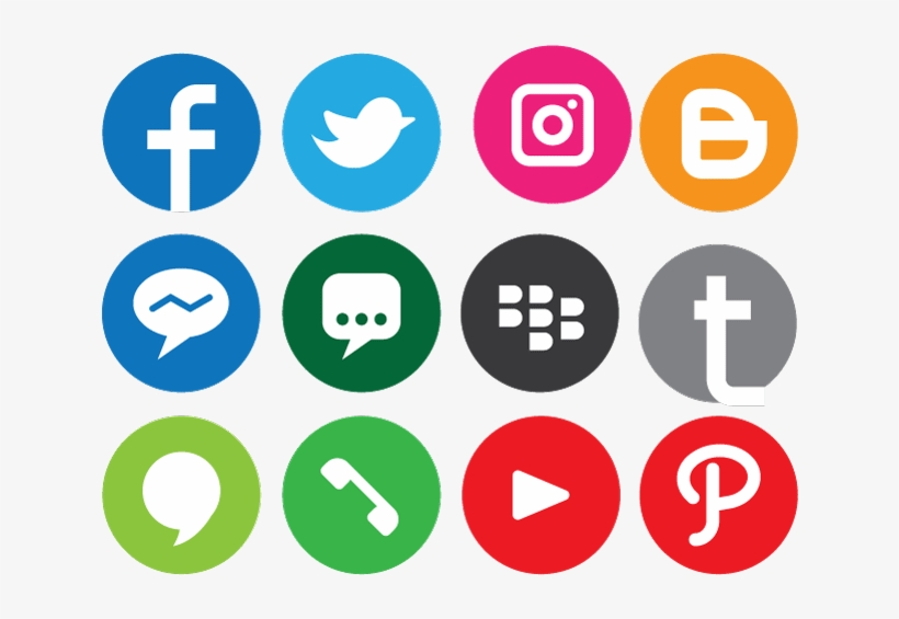 Entenda A Importância De Uma Mídia Social - Vector Logo Sosial Media, transparent png download