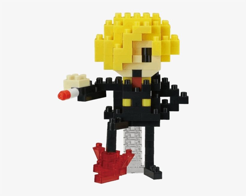 Vinsmoke Sanji Nanoblocks Figure - Nanoblock One Piece, transparent png download
