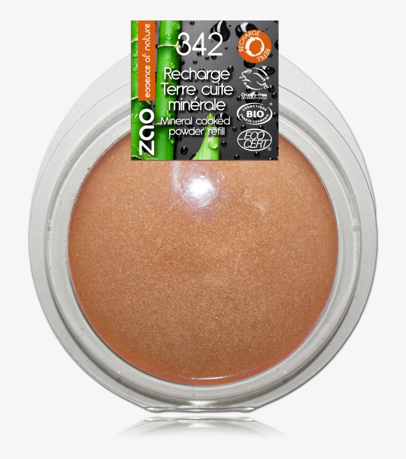 Zao Makeup 342 Bronze Copper Mineral Cooked Powder - Zao Mineral Cooked Powder, transparent png download