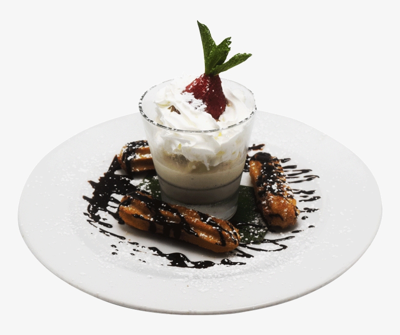 Caramel Churros - Sundae, transparent png download