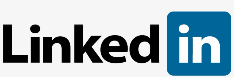 1ª Rede Social Para Empresas - Linkedin Word Logo Png, transparent png download