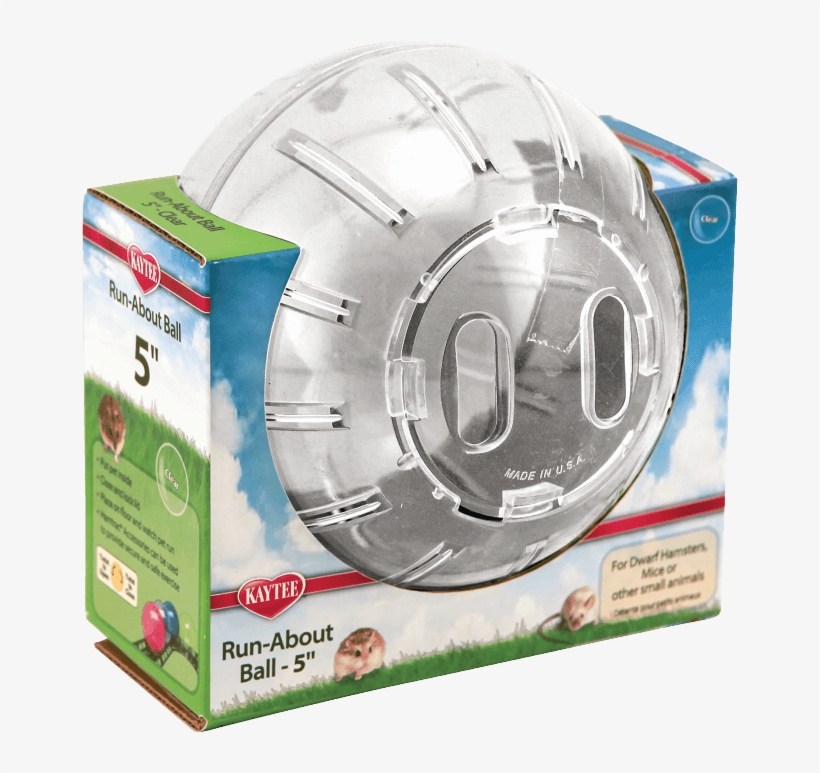 Kaytee Run-about Mini 5" Exercise Ball - Mini Hamster Ball, transparent png download