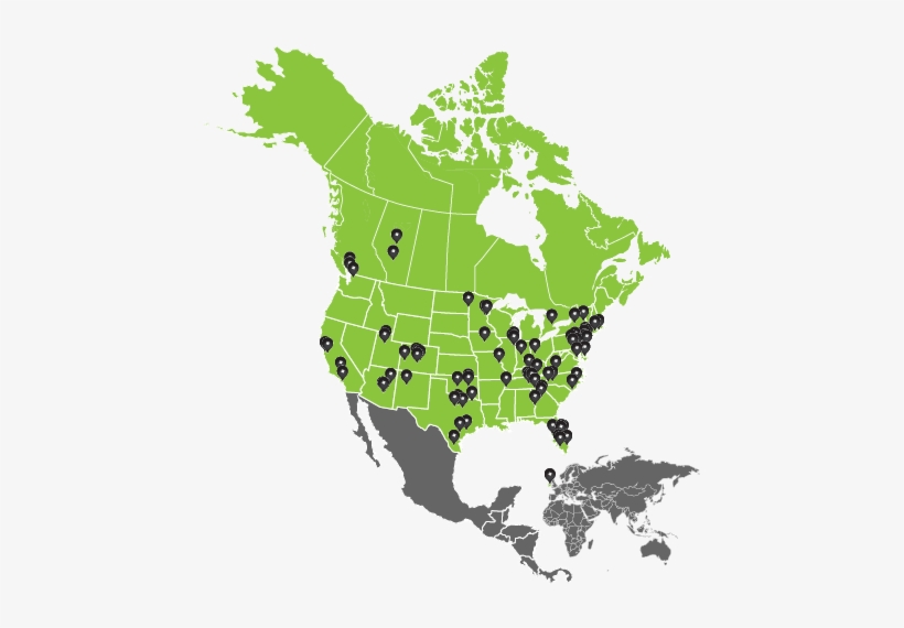 N-compass Tv Can Be Found In Several Hundred Communities - Canada Map Clip Art Png, transparent png download