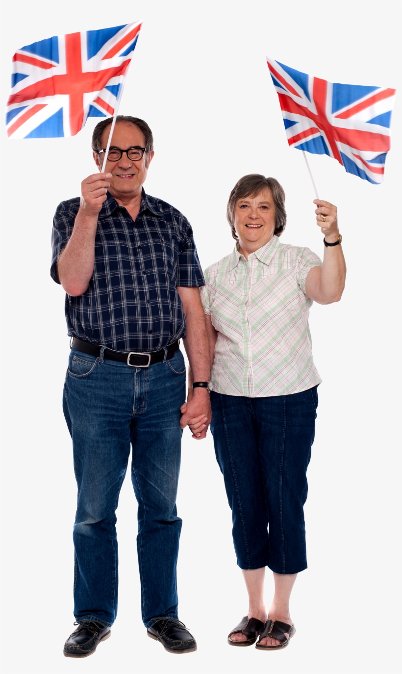 Old Couple - Flag Of The United States, transparent png download
