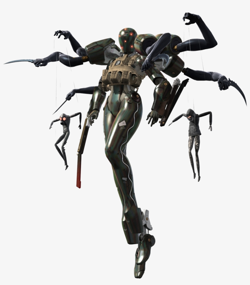 Screaming Mantis - “ - Metal Gear 4 Concept Art, transparent png download