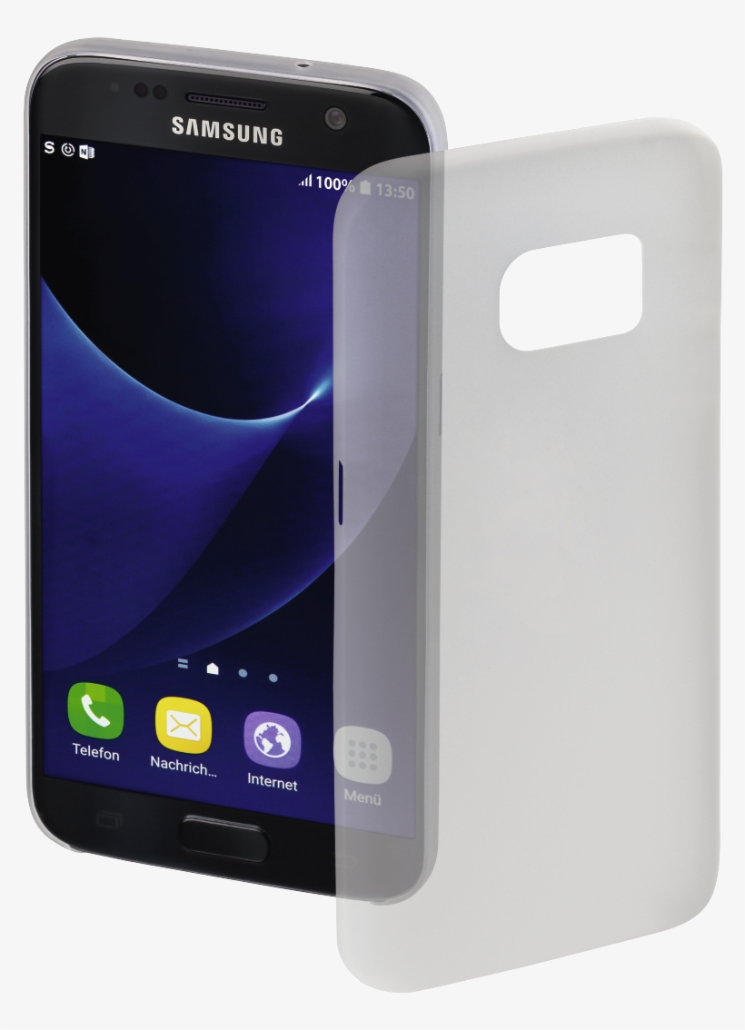 "ultra Slim" Cover For Samsung Galaxy S7, White - Samsung Galaxy, transparent png download