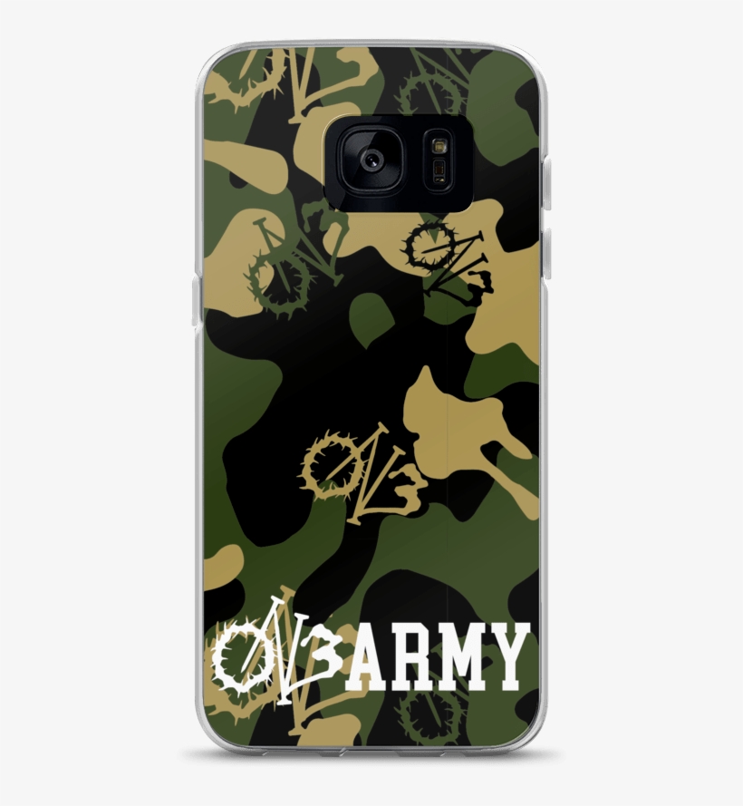 Green Camo Samsung Galaxy Case - Mobile Phone Case, transparent png download