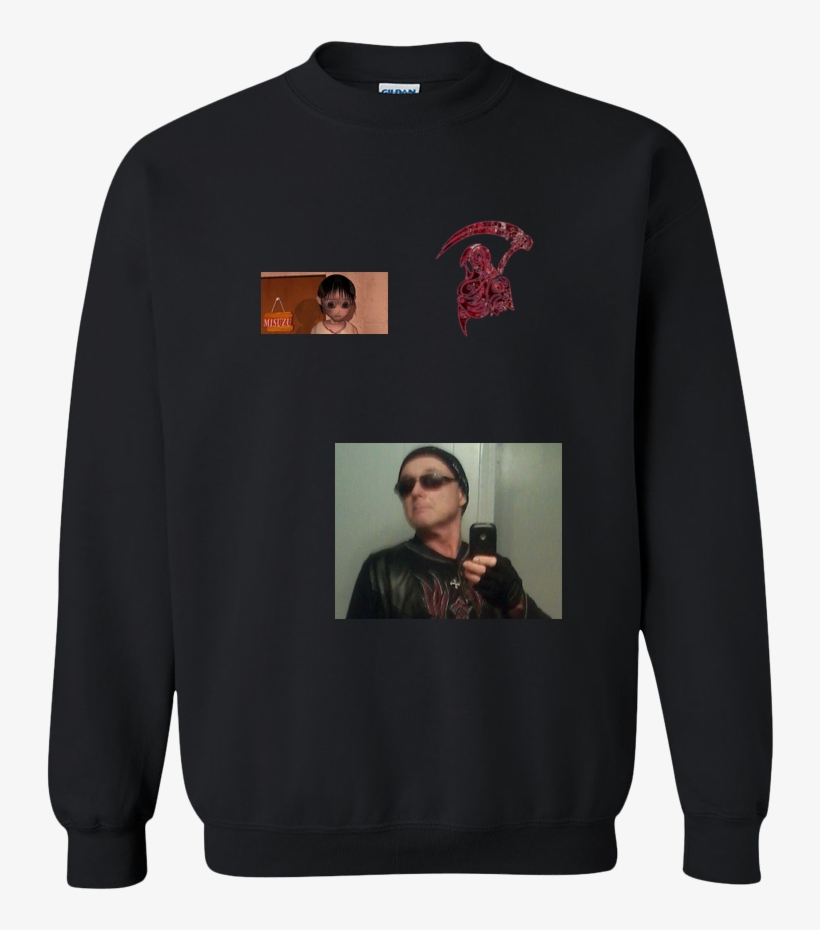Image Of Dying Old People Want 2 B Cool As Well - Sweatshirt, transparent png download