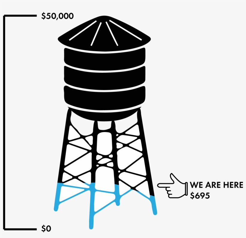 Help Us Reach Our Goal To Raise $50,000 For Our Pac - Line Art, transparent png download